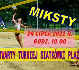 II Otwarty Turniej Siatkówki Plażowej...
